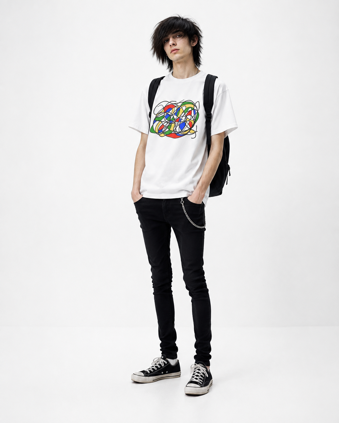 Abstract Colorful T-Shirt
