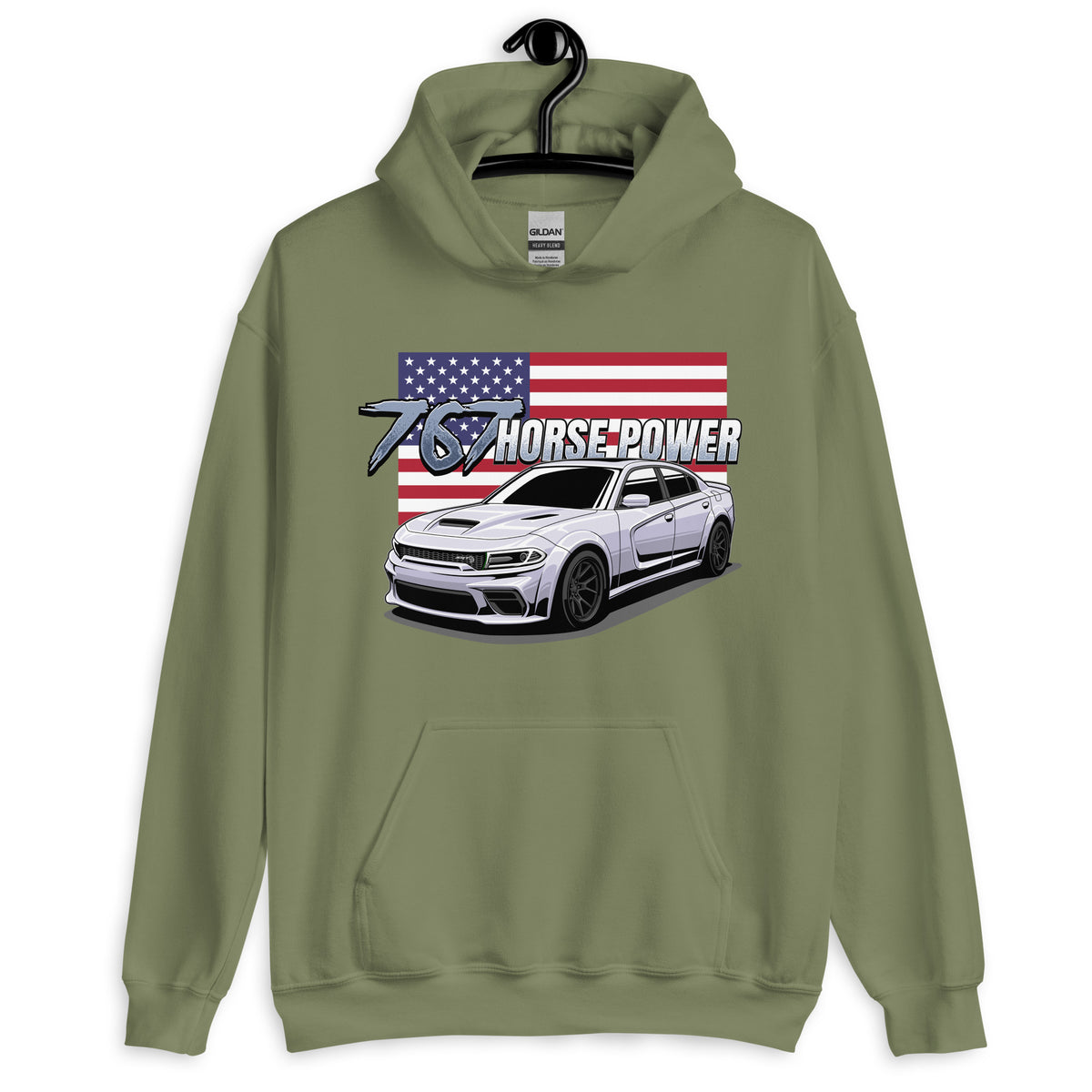 767 Horsepower Men's Hoodie