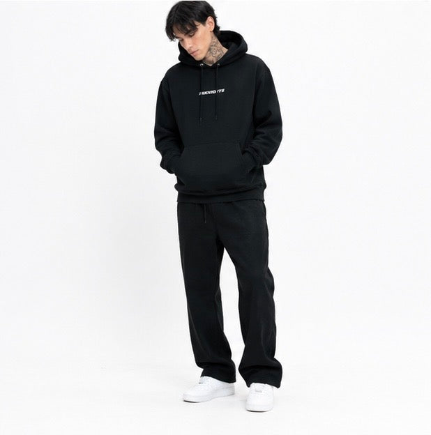 Brand Name Stringed Hoodie
