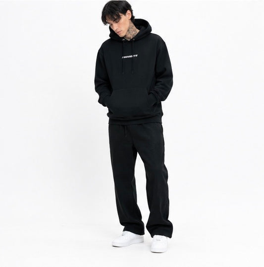 Brand Name Stringed Hoodie