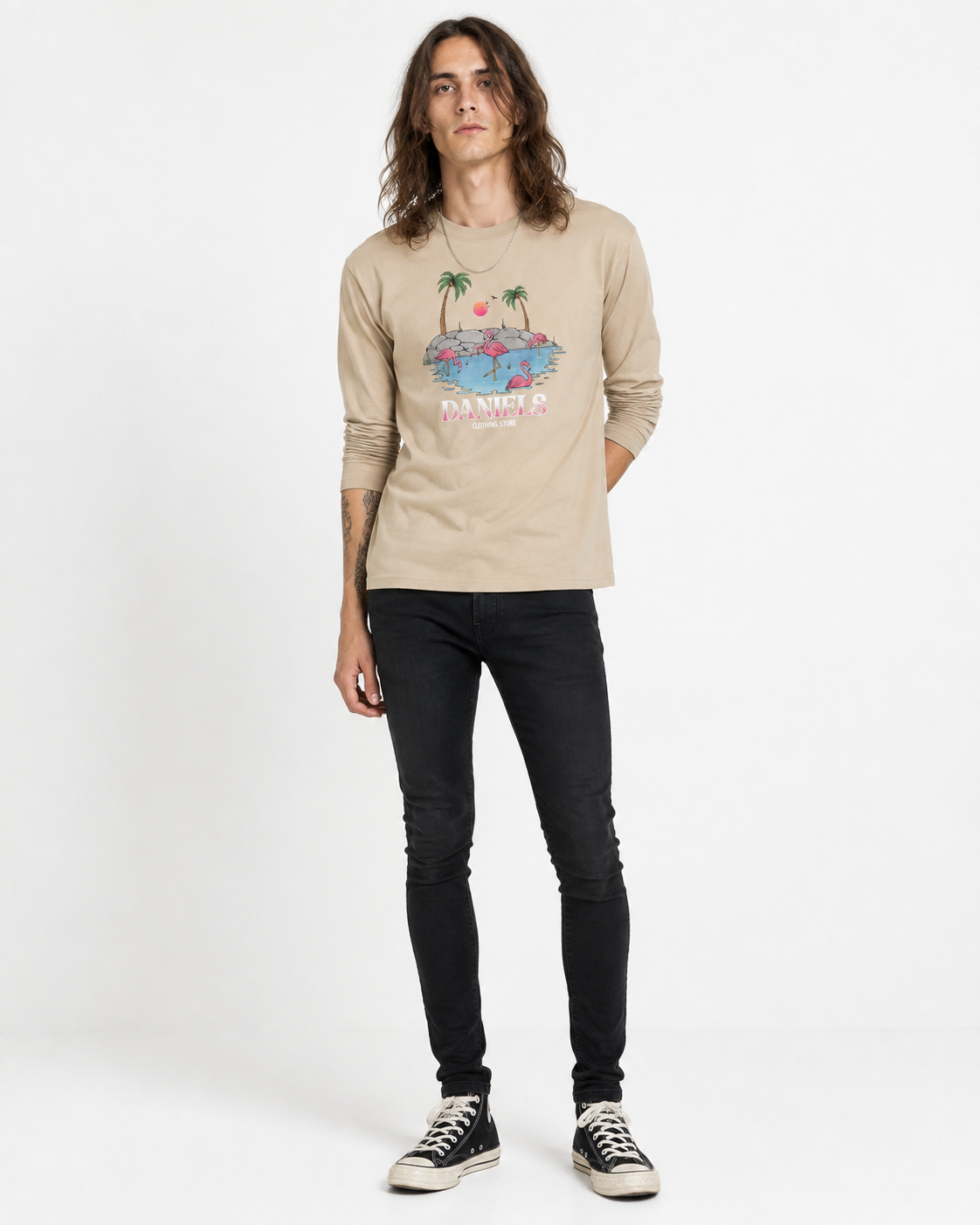 Long Sleeve Flamingo Shirt (DCS)