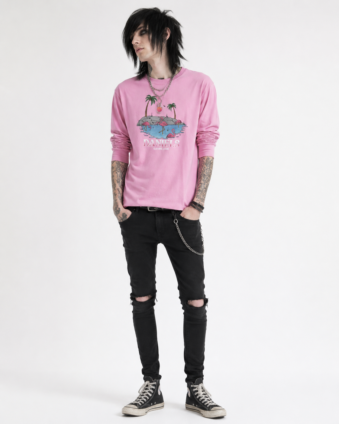 Long Sleeve Flamingo Shirt (DCS)