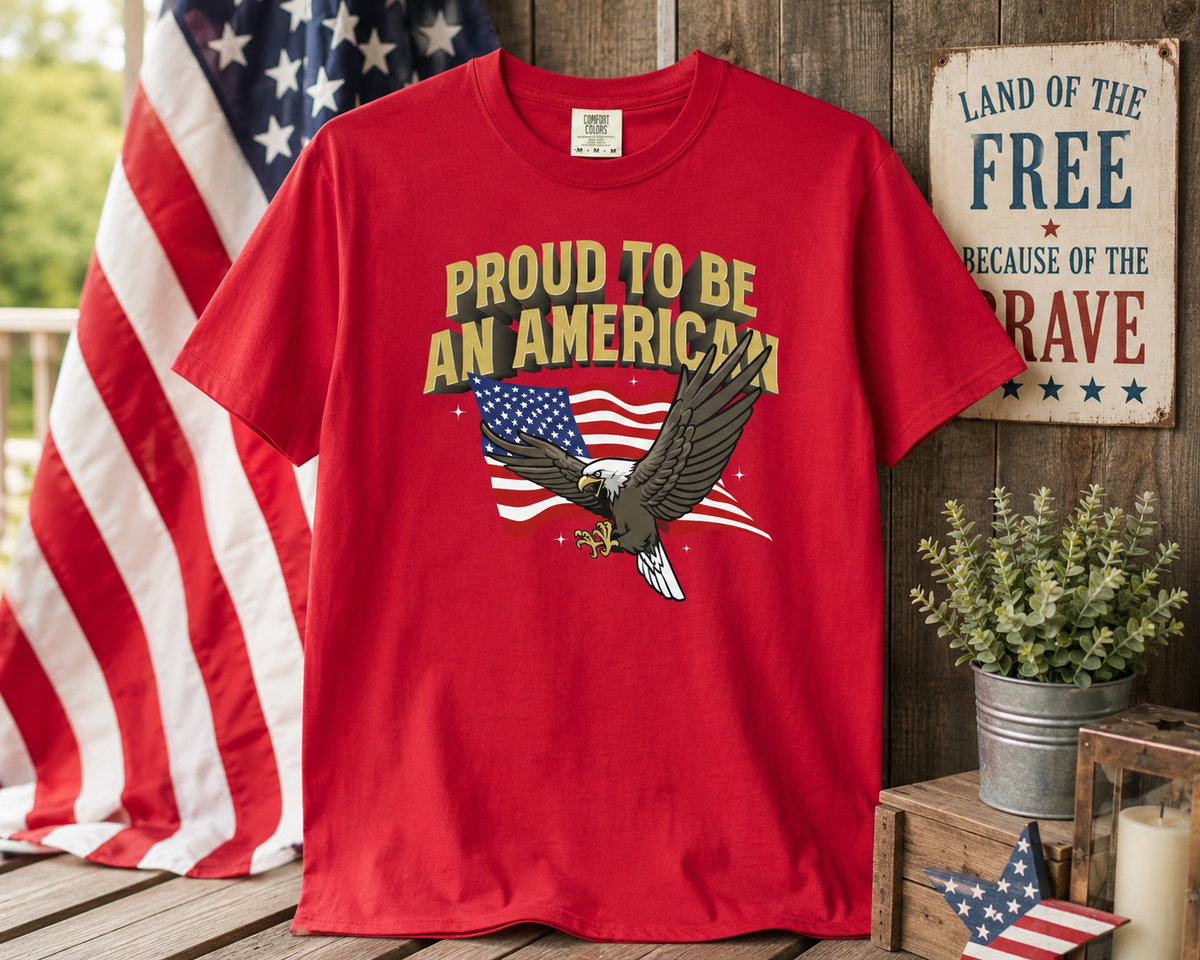 Proud to be an American' T-Shirt
