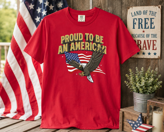 Proud to be an American' T-Shirt