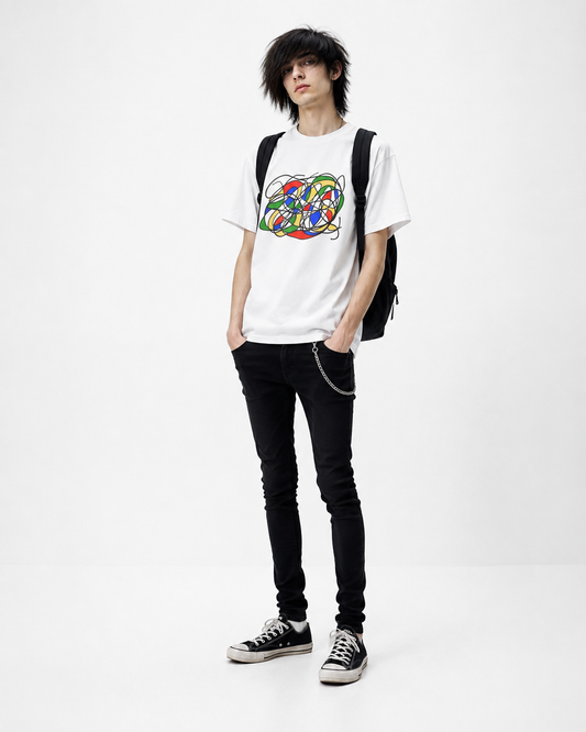 Abstract Colorful T-Shirt
