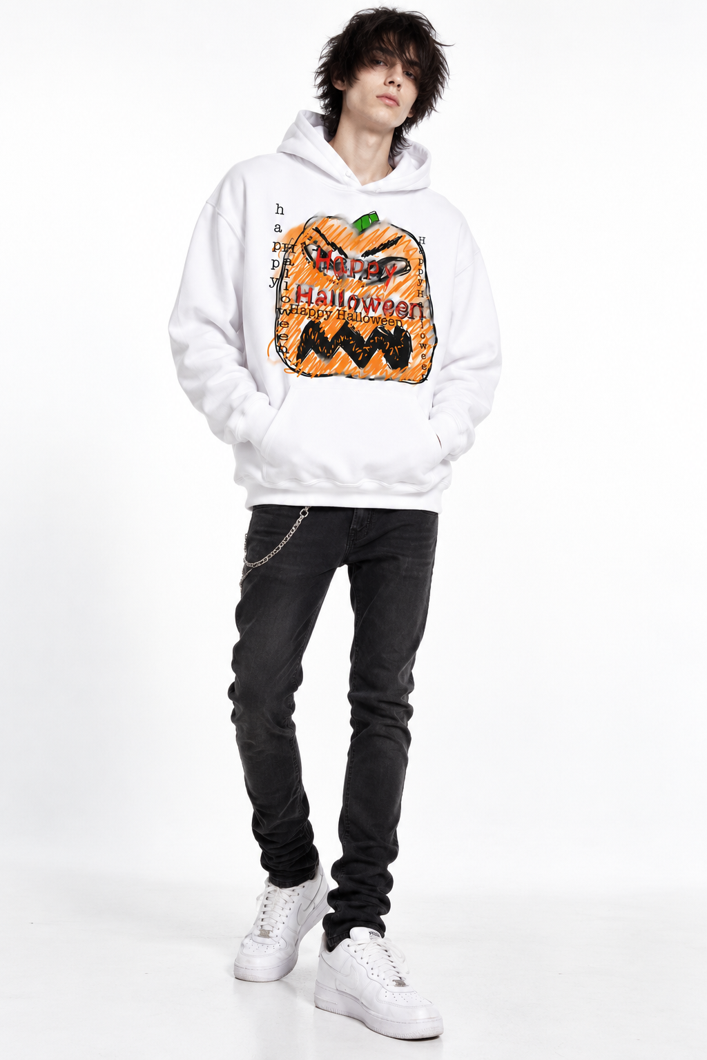 Happy Halloween Pumpkin Hoodie