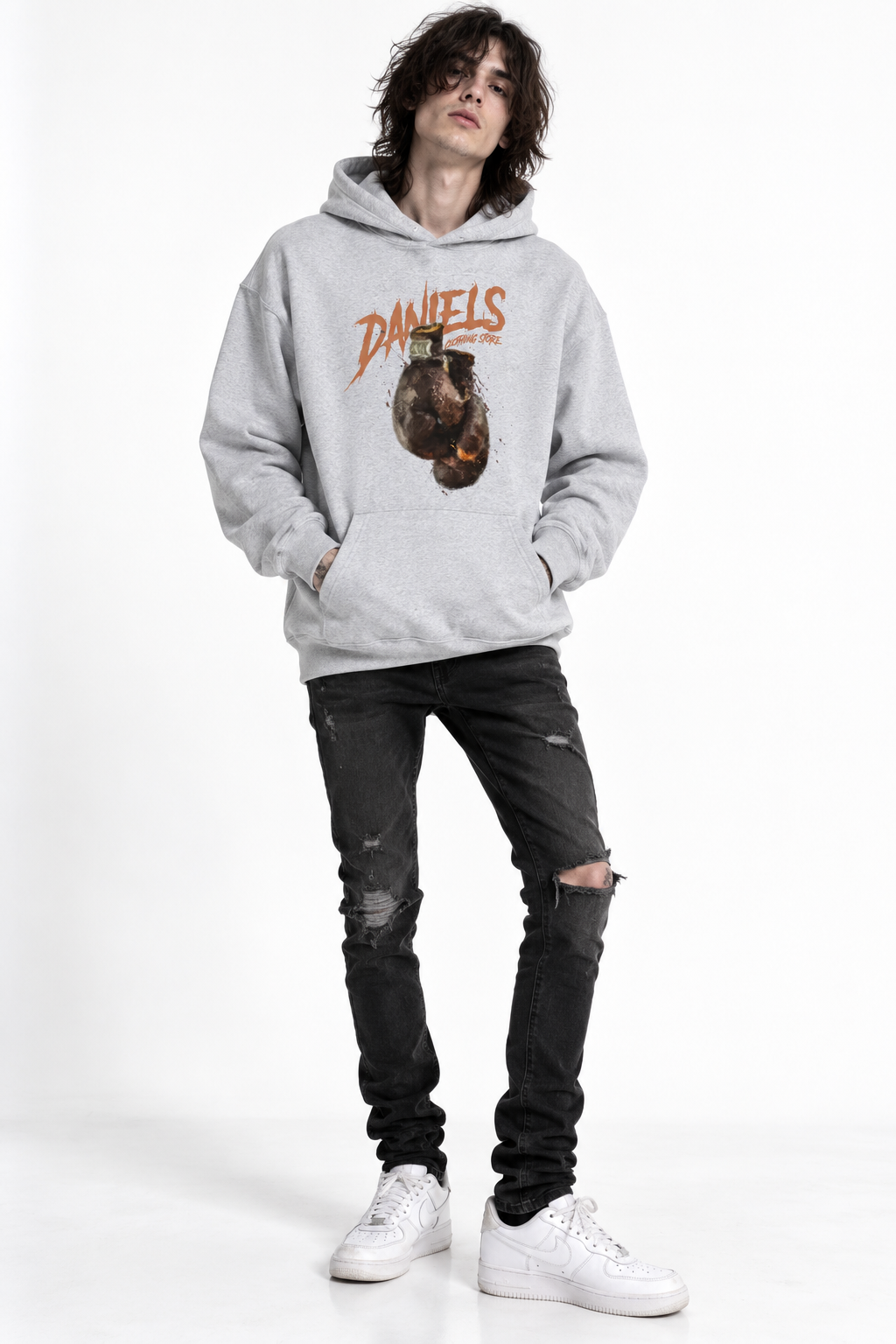 Boxing Hoodie (Daniels Clothing Store)