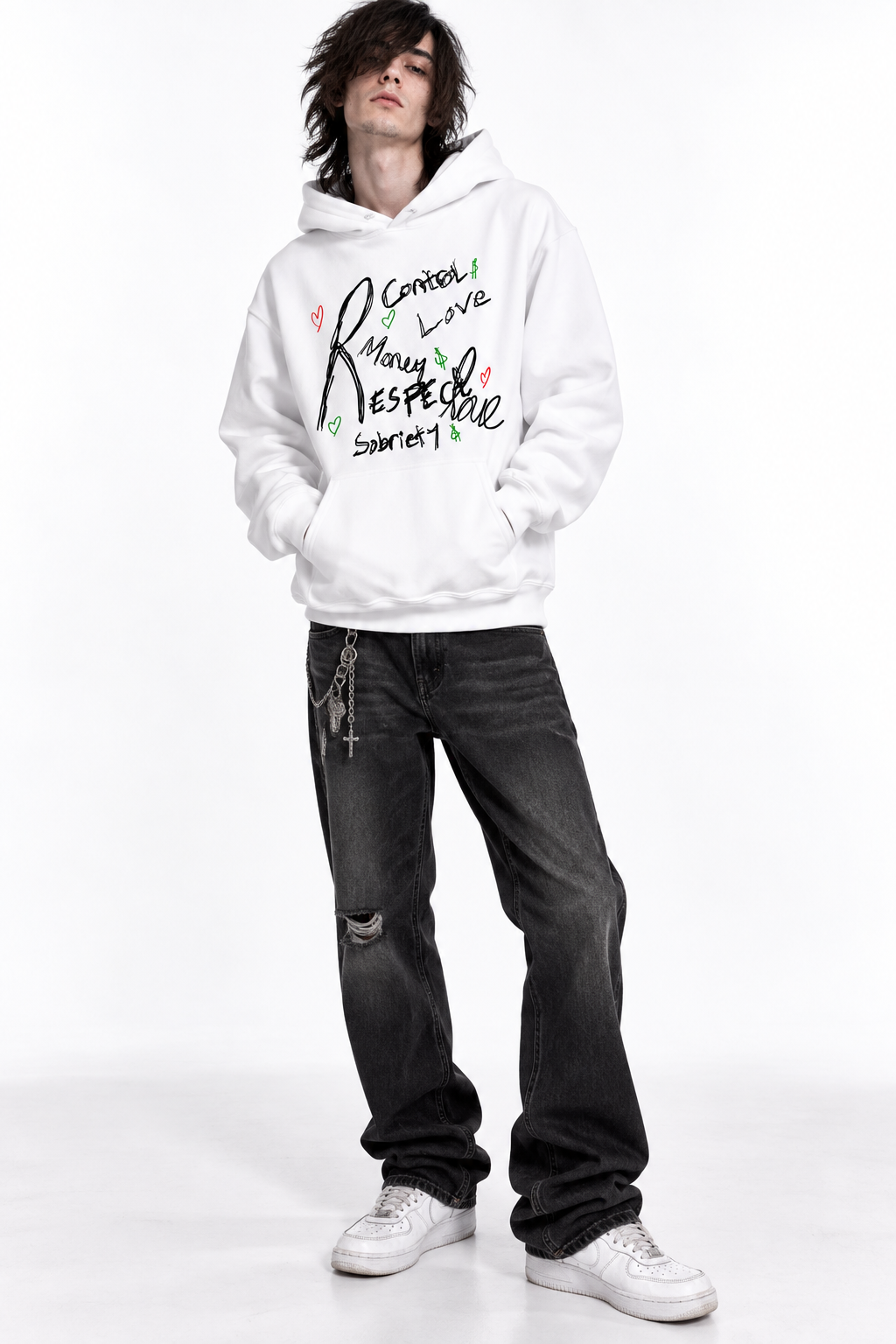 Respect/Love/Control Hoodie