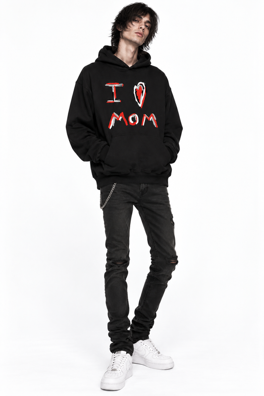 I Love Mom Hoodie