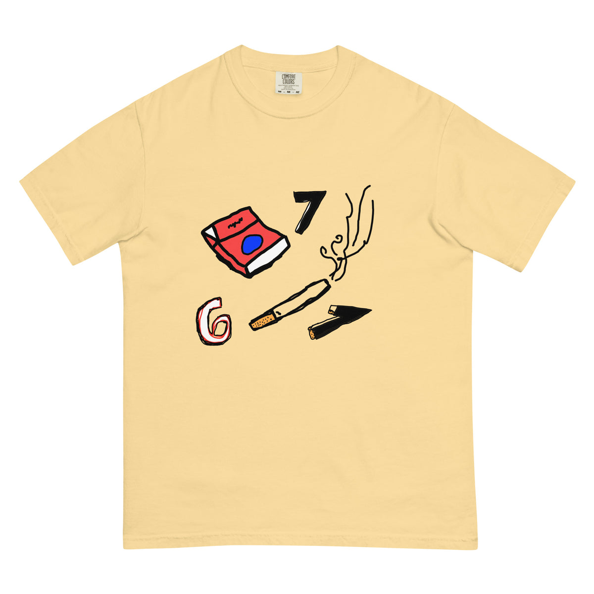 Men’s garment-dyed heavyweight t-shirt (MWN)